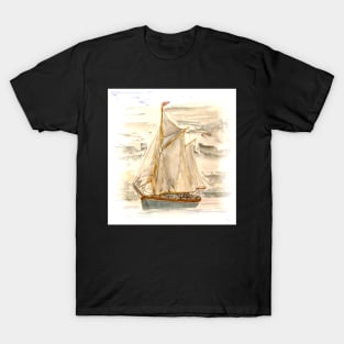 A Vintage Sailboat T-Shirt